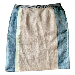NWT Ann Taylor Loft Classy Straight Artsy Pencil Skirt with Pockets Size 8